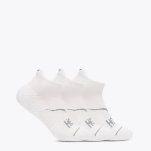 All Gender No-Show Run Sock 3-Pack - 1122930-WHTWH