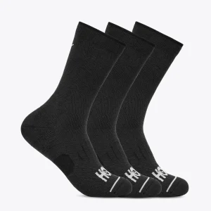 All Gender Crew Run Sock 3-Pack - 1122931-BBBLC