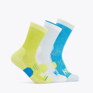 All Gender Crew Run Sock 3-Pack - 1122931-DBIWE