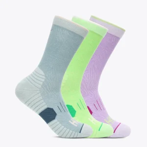 All Gender Crew Run Sock 3-Pack - 1122931-DLS