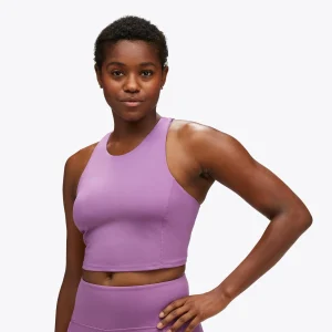 Women's Elaro Crop Bra - 1141760-AMT