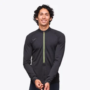 Men's BaseZip Long Sleeve - 1156097-BLK