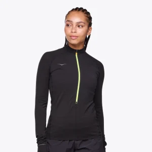 Women's BaseZip Long Sleeve - 1156112-BLK