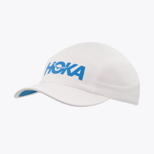 All Gender HOKA Run Hat - 1164330-WHT